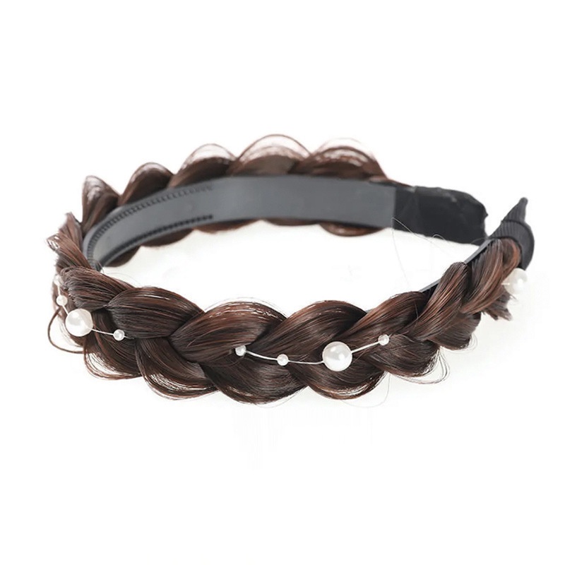 Cài Tóc Giả Thắt Bím Xương Cá Phong Cách Hàn Quốc Thời Trang Cho Nữ