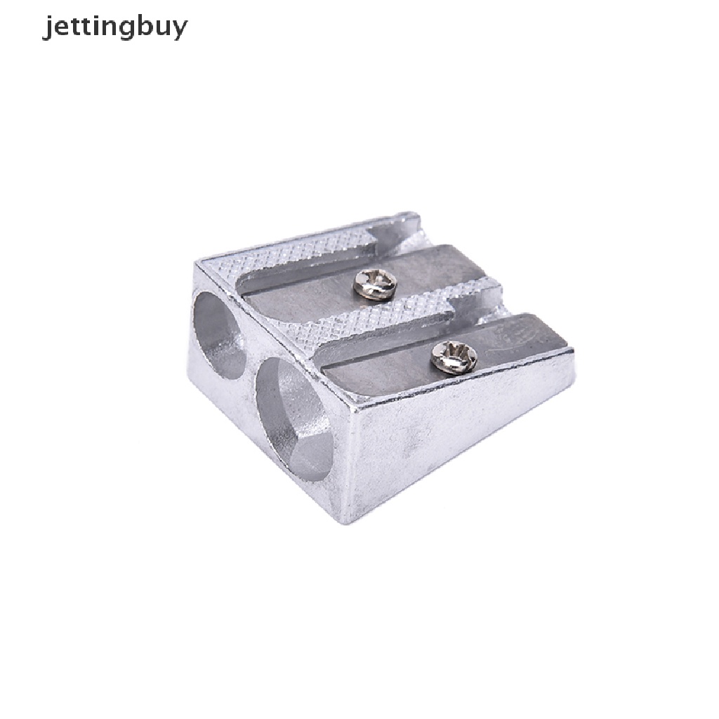 Bộ 3 Đồ Gọt Bút Chì Bằng Kim Loại Hai Lỗ Cho Văn Phòng / Trường Học