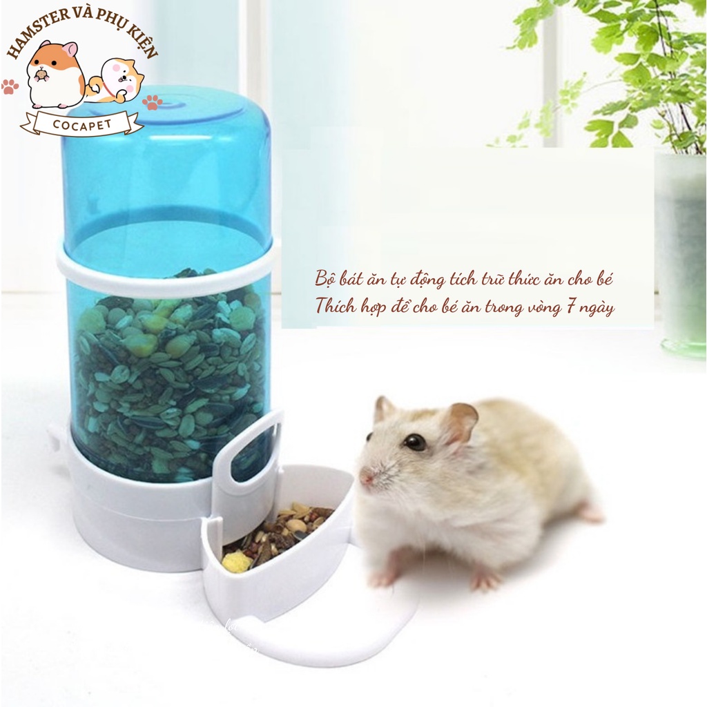 Bát ăn tự dộng cho hamster, thú nhỏ