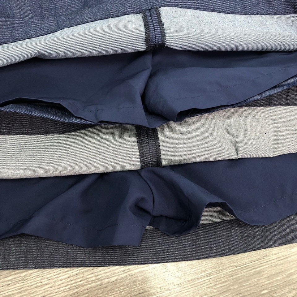 Chân váy HOBBS demin ngắn