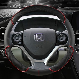 Bao da bọc vô lăng xe hơi honda civic 2004 2006 2007 2008 2009 2012 2013 2014