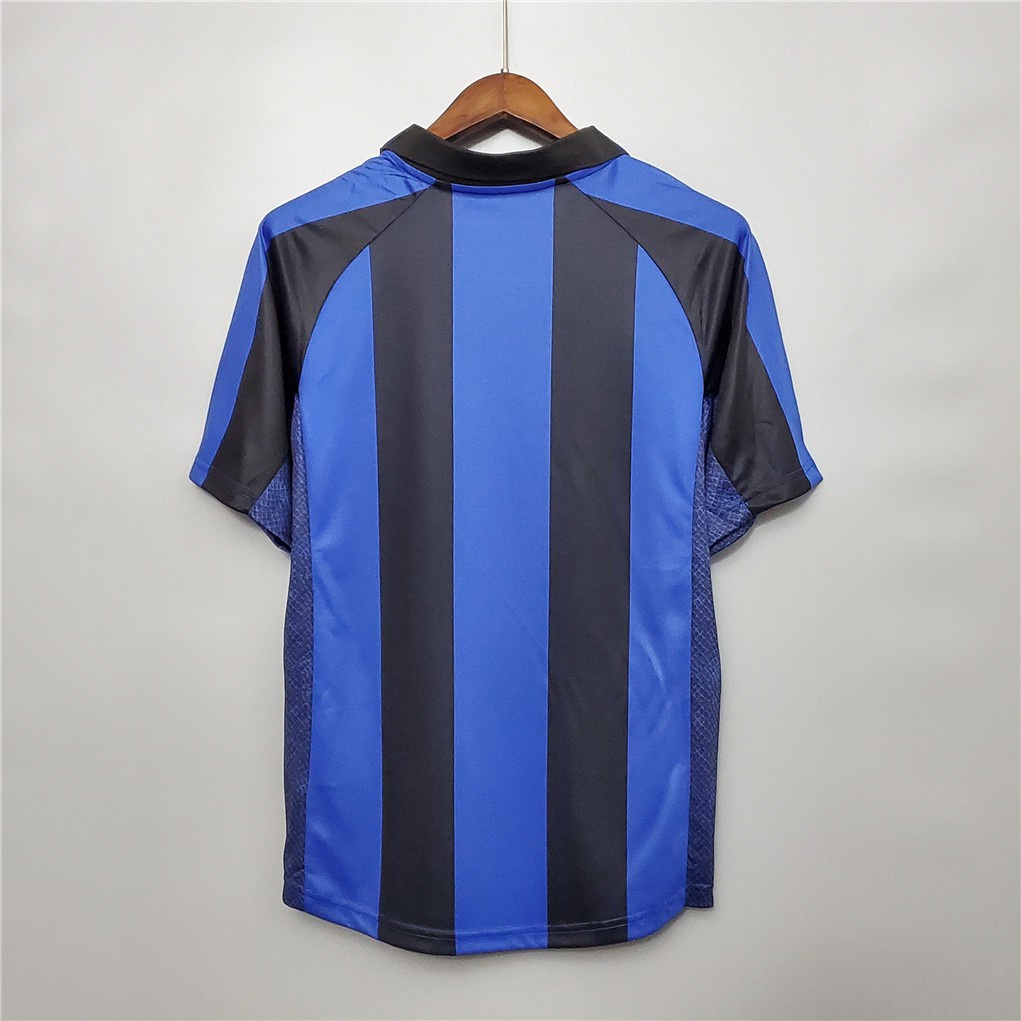 Áo Bóng Đá Đội Tuyển Inter Milan 2001-2002 Phong Cách Retro