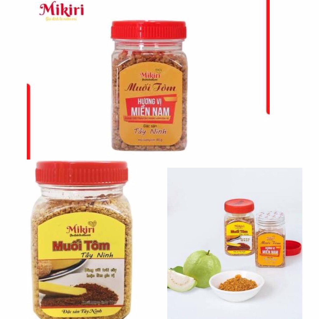 Muối Tôm Tây Ninh / muối tôm Tây Ninh vị Miền Nam hũ