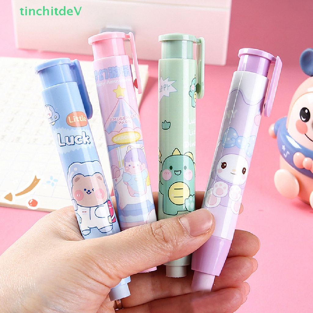 Cục Tẩy Bút Chì Họa Tiết Hoạt Hình Đáng Yêu Tiện Dụng Và Thay Thế
