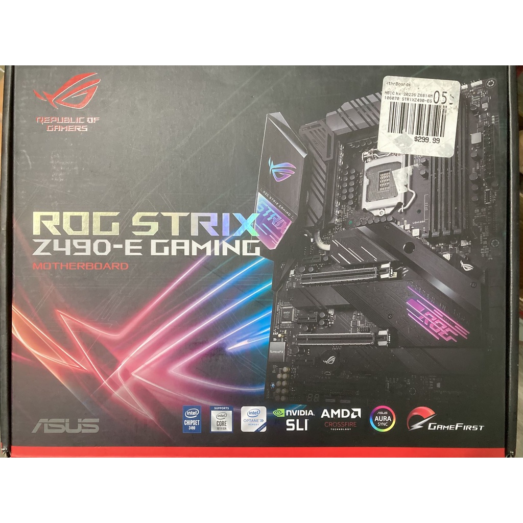 Mainboard Asus ROG Strix Z490 E Gaming  - Bo mạch chủ Intel socket LGA 1200 (Hàng nhập Mỹ) | BigBuy360 - bigbuy360.vn