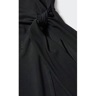 Đầm Wrap buộc nơ eo xuất dư xịn