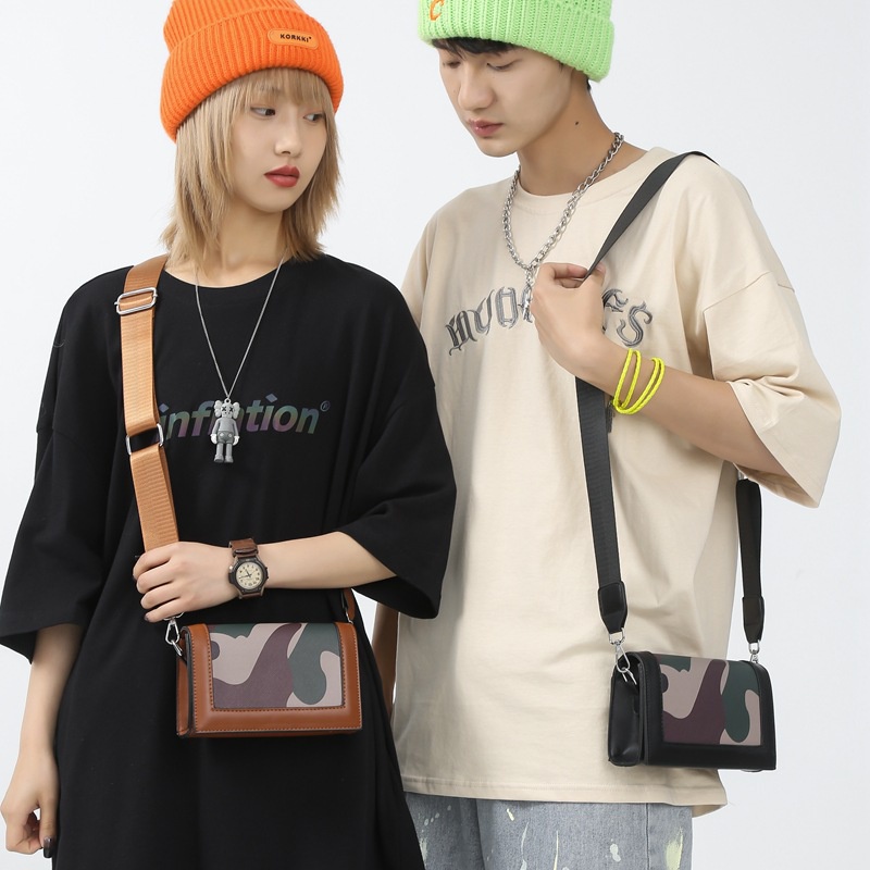 Túi hộp nam nữ unisex đeo chéo