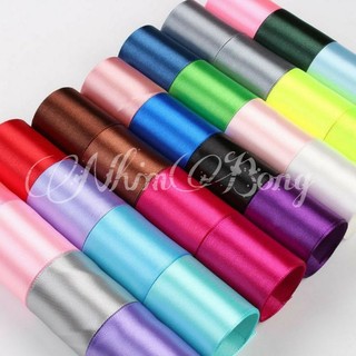 Ruy băng lụa cao cấp 3,2 - 4cm (bó 2 mét)