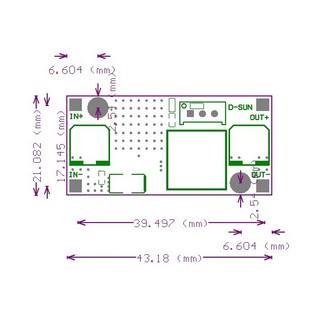 Module hạ áp DC-DC LM2596 Buck 3A