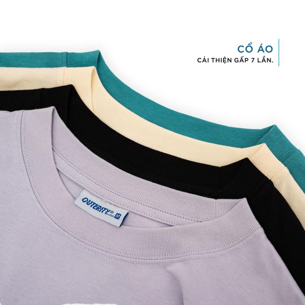 Áo thun nam nữ local brand unisex Collection Outerity Signature / v3.0 abiunisex
