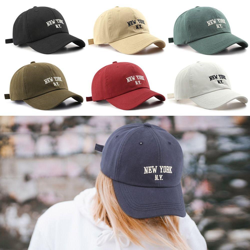 ORIENTLII Bán Chạy! Mũ Lưỡi Trai Thêu Chữ