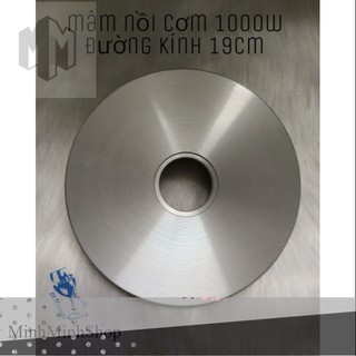 Mâm nhiệt nồi cơm 1000w đường kính 19 cm
