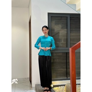 ÁO BÀ BA CÁCH TÂN GẤM ĐỒNG TIỀN