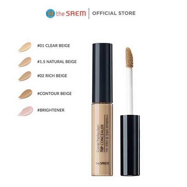 Kem che khuyết điểm The Saem Cover Perfection Tip Concealer