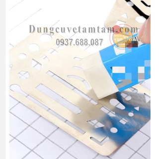 Thước Che Tẩy - Erasing Shield - Thước Chắn tẩy