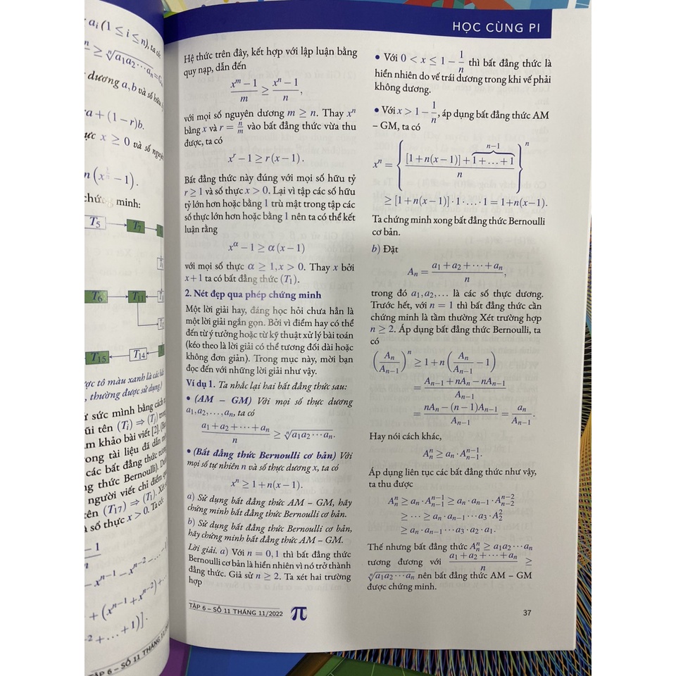 Sách - Bộ tạp chí Pi hội toán học năm 2022 (10 cuốn)