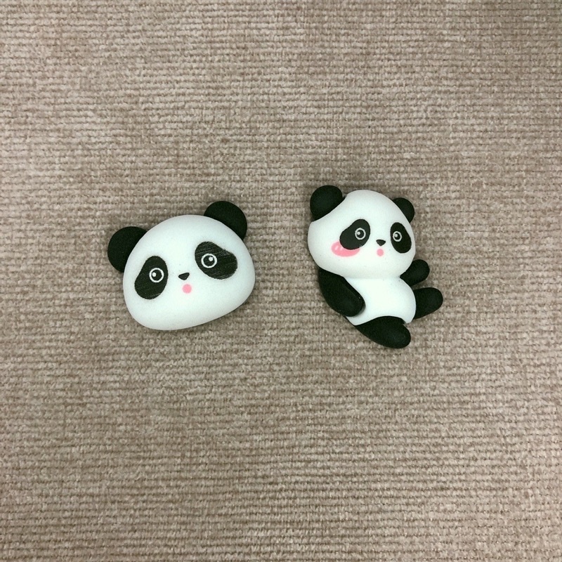 STICKER / JIBITZ / CHARM GẤU TRÚC TRANG TRÍ DÉP SỤC, DÉP CROCS