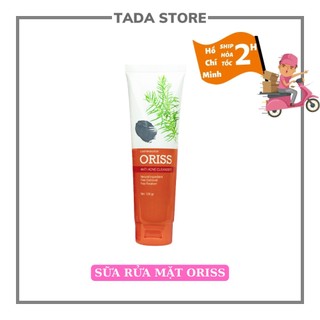 Sữa Rửa Mặt Oriss Dưỡng Trắng Tạo Bọt Ngừa Mụn Dưỡng Ẩm Tẩy Tế Bào Chết Thu Nhỏ Lỗ Chân Lông - 100g