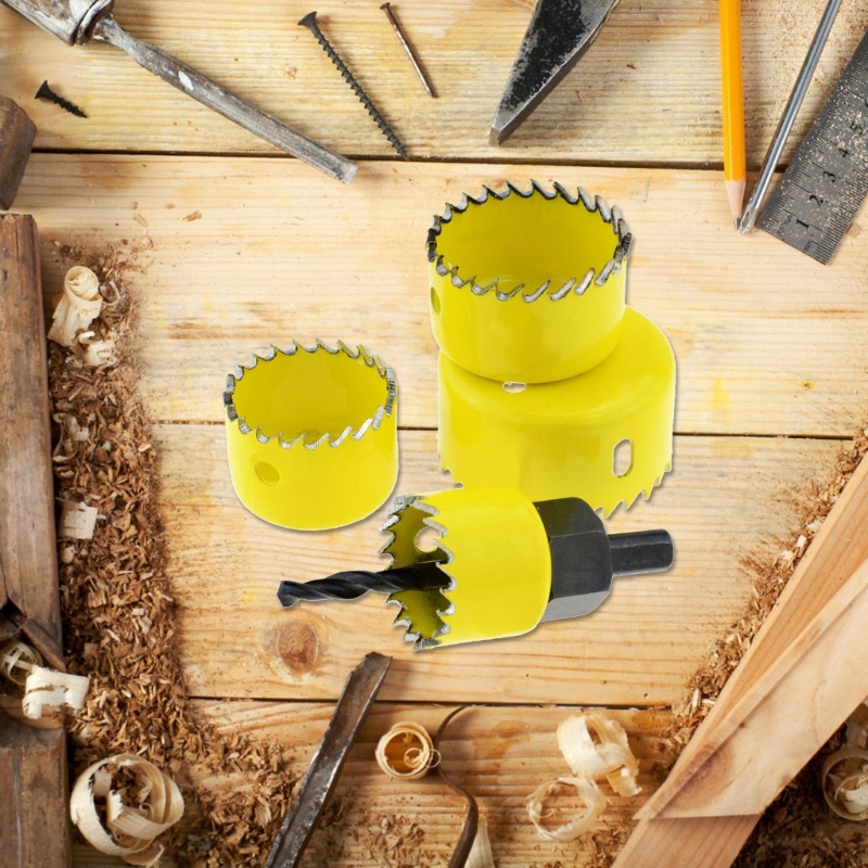 Set 6 Mũi Khoan Lỗ 32mm 38mm 44mm 54mm M42