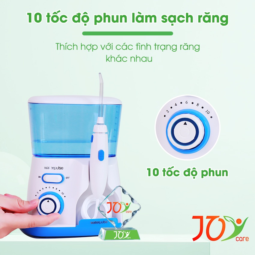 [8L]Máy tăm nước vệ sinh răng miệng Waterpulse V300, máy tăm nước gia đình cao cấp | BigBuy360 - bigbuy360.vn