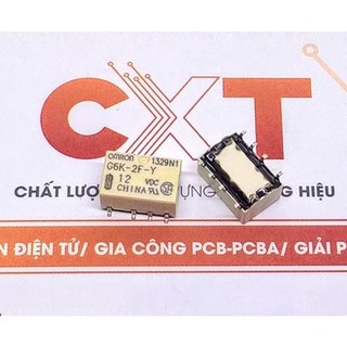 Omron relay 1a 12v g6k-2f-y dc12
