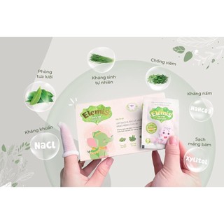Gạc rơ lưỡi Elemis thảo dược 30 gói