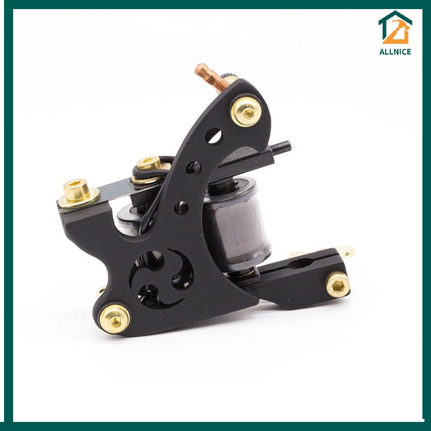 10 Warp Professional Gold Coils Tattoo Machine Handmade Tattoo Shader Liner