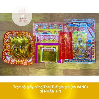 Bộ giấy cúng thái tuế - vàng mã giác ngộ