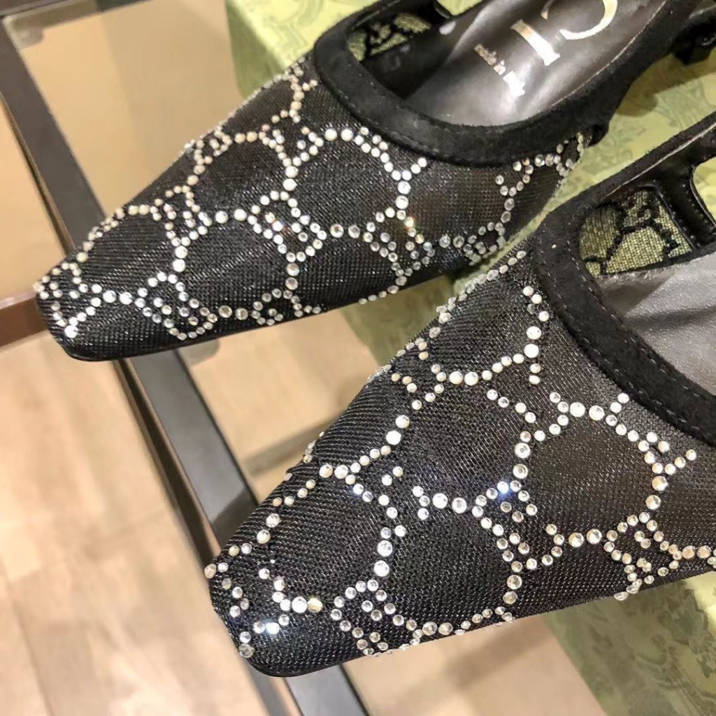 Giày Sandal Hở Ngón Gót Thấp Hở Ngón 23 Mẫu Phong Cách Mới Cho Nữ