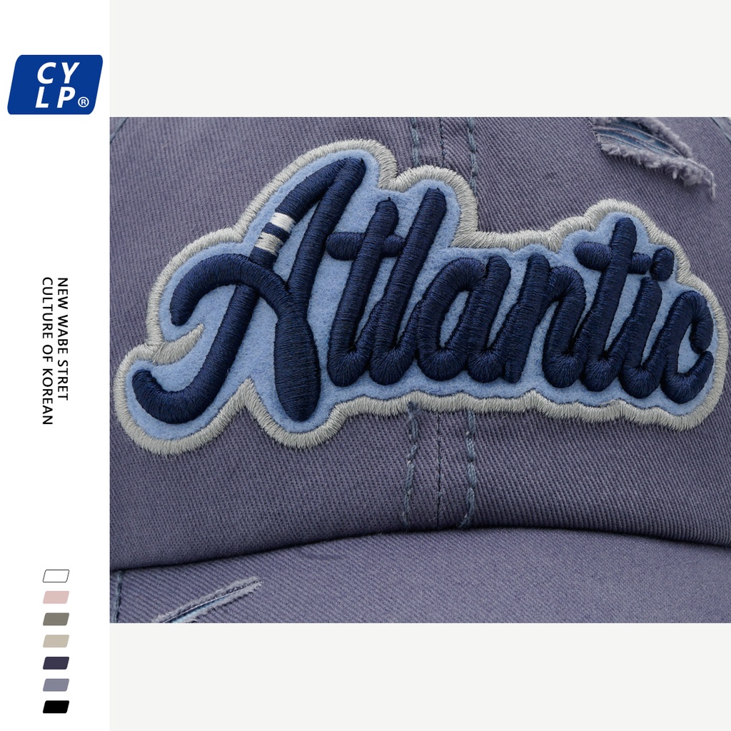 Mũ Lưỡi Trai Thêu Chữ Phong Cách Hiphop Thời Trang Âu Mỹ