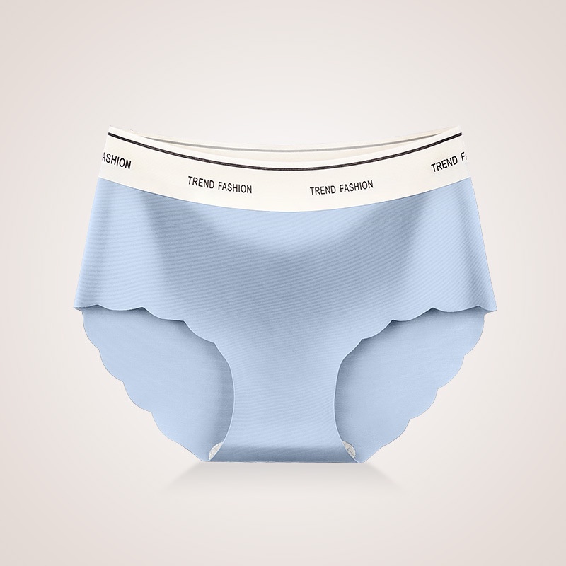 [Công Nghệ Đen Đáy Quần Lót cotton Nguyên Chất Kháng Khuẩn Lưng Vừa Không Đường May Co Giãn Thoáng Khí Phong Cách Thể Thao Cho Nữ
