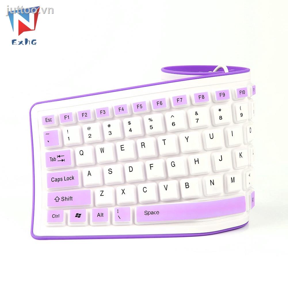Bàn Phím silicone Dẻo Chống Nước Chất Lượng Cao Cho Máy Tính
