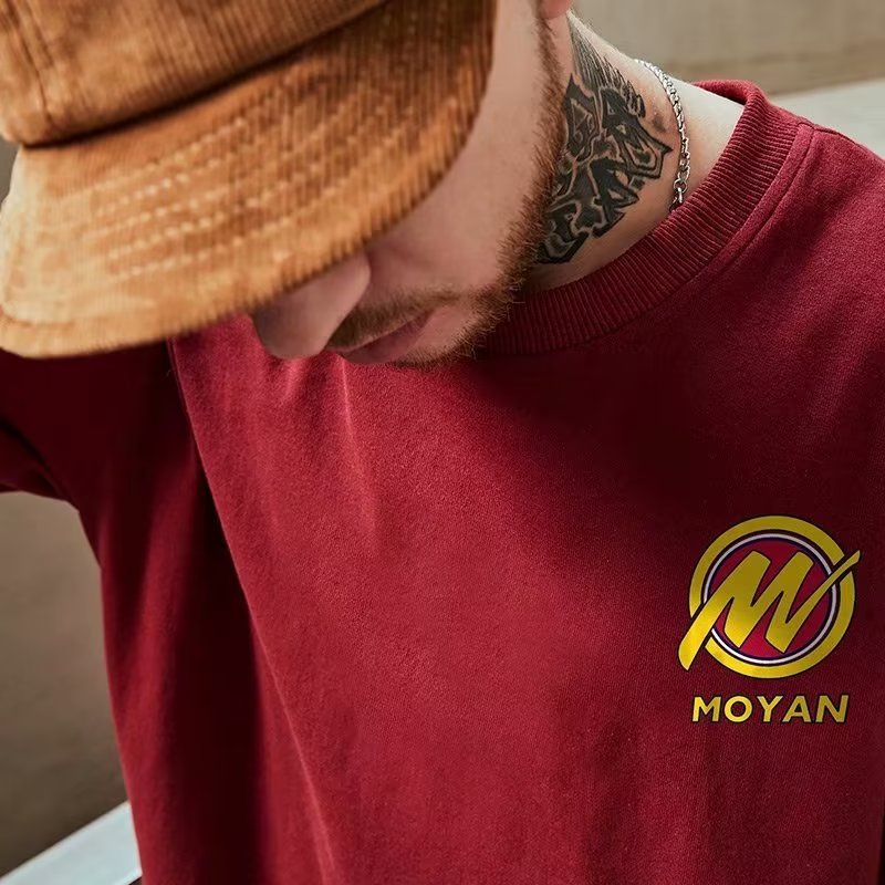 Áo Thun Tay Ngắn Cổ Tròn Cỡ Lớn In Họa Tiết Kiểu hip-hop Đường Phố Cho Nam Và Nữ