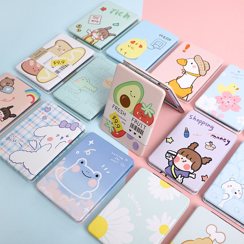 Gương gập mini hai mặt bỏ túi lovelyhouse G2M