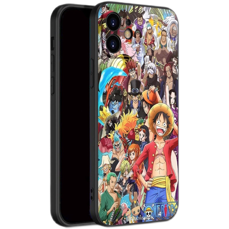 Ốp lưng iphone cạnh vuông Luffy dẻo iphone 6/6plus/7/7plus/8/8plus/x/xr/xs/11/12/13/14pro/max/promax mo036