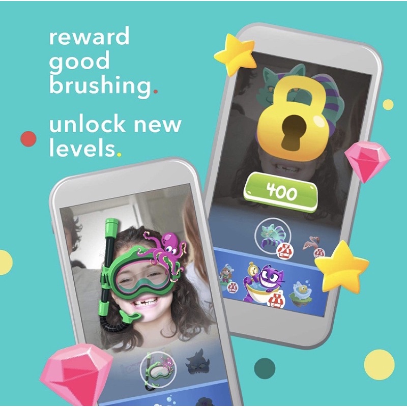 Bàn chải thông minh cho bé từ 5tuổi Colagate Hum Kids smart USA