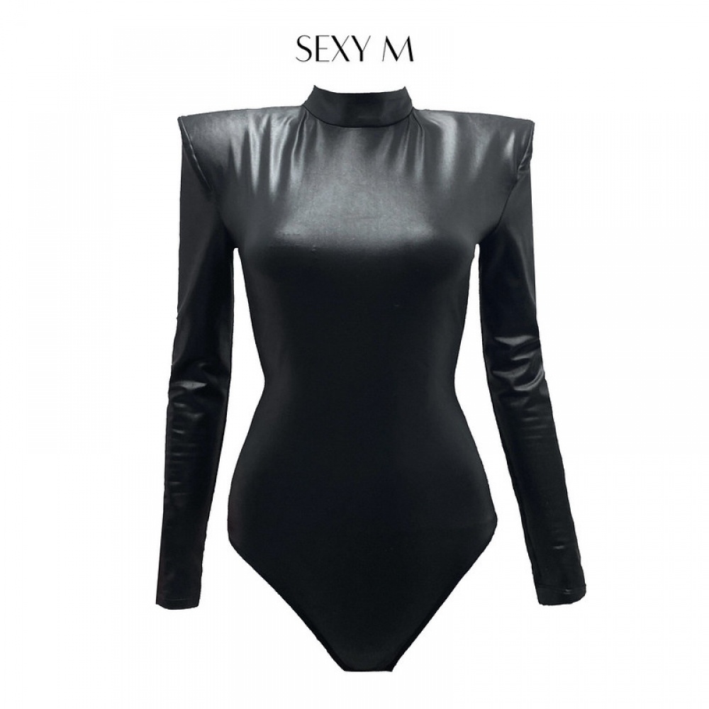 Suit đệm vai da cổ lọ S064 Sexy M