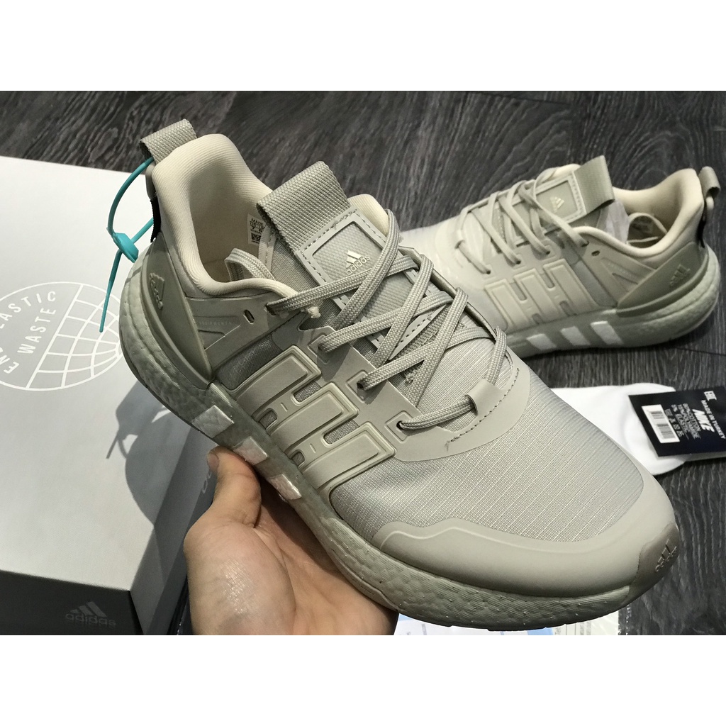 Siêu Phẩm Giày Thể Thao Sneaker EQT Boost Xám 2022 Siêu Hot Cao Cấp Ảnh Thật + freeship + Tặng Tất