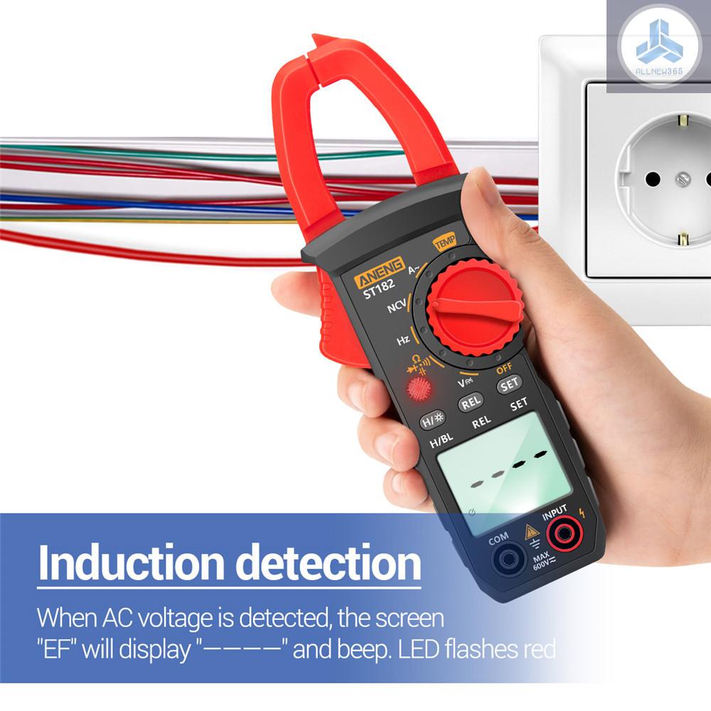 Vạn Năng Kế ANENG ST182 pro 4000 AC Kỹ Thuật Số 400A Có Đèn Nền NCV B130