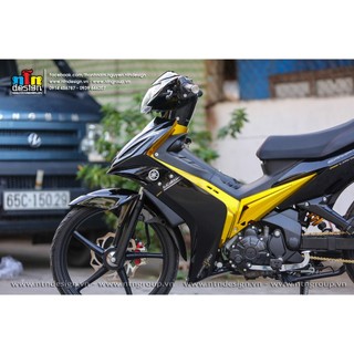 Tem Exciter 2008 - 2010 mẫu Cryton (Đen -Vàng)