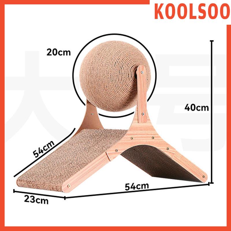 Đồ Chơi Bóng Cào Móng Xoay Được Vui Nhộn Cho Mèo Cưng