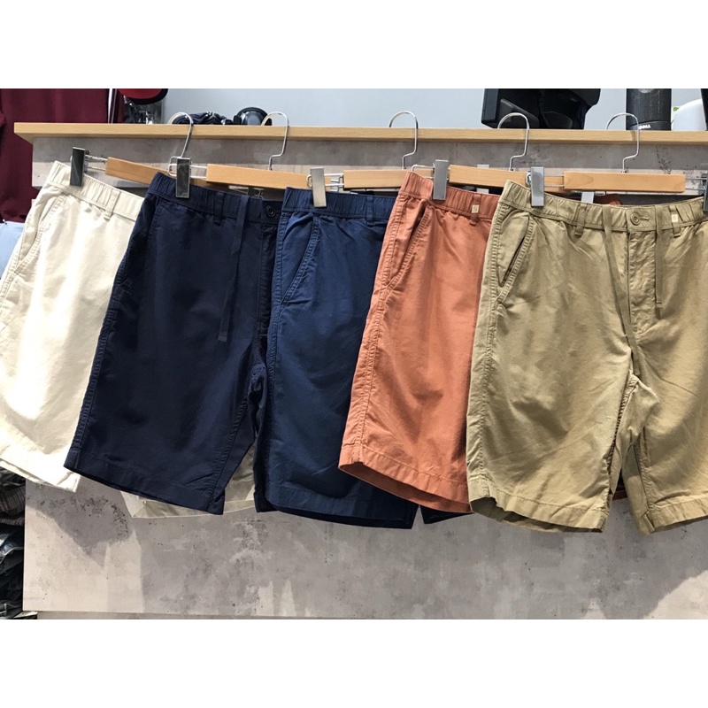 Quần đùi linen uni