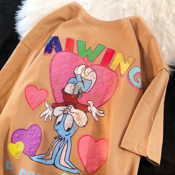 NRVP Áo Thun 100% Cotton Tay NgắN Plus Size Cho Nam Và Nữ