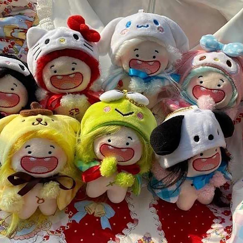 Áo Choàng Thay Thế 12cm Hình Gấu Bông Kuromi Dâu Tây Dễ Thương dreamdiary