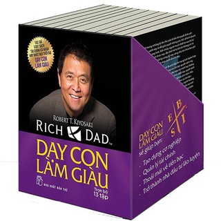 Sách - box set dạy con làm giàu - trọn bộ 13 cuốn - robert t kiyosaki