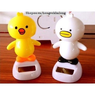 Gà vịt nhảy múa năng lượng mặt trời siêu dễ thương