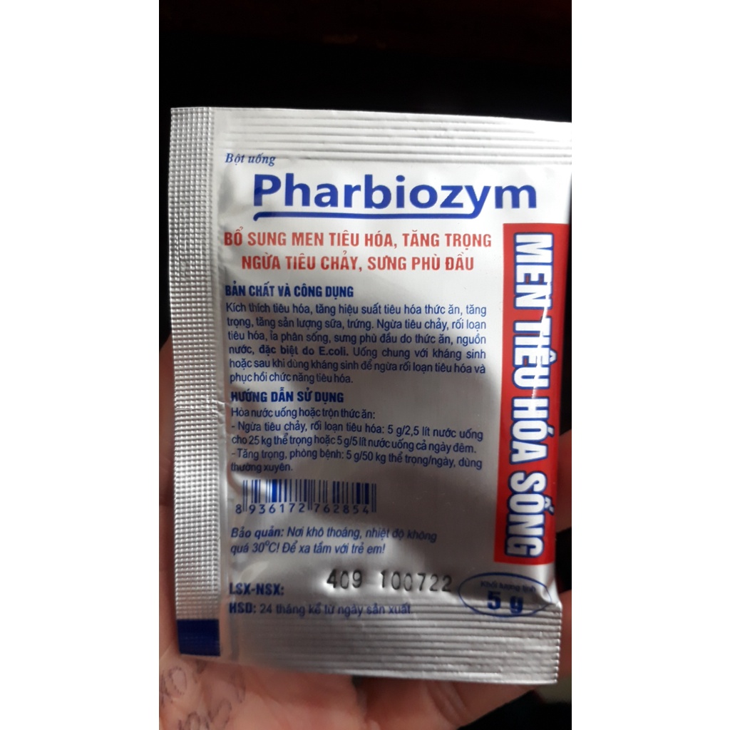 Hộp men tiêu hóa sống Pharbiozym