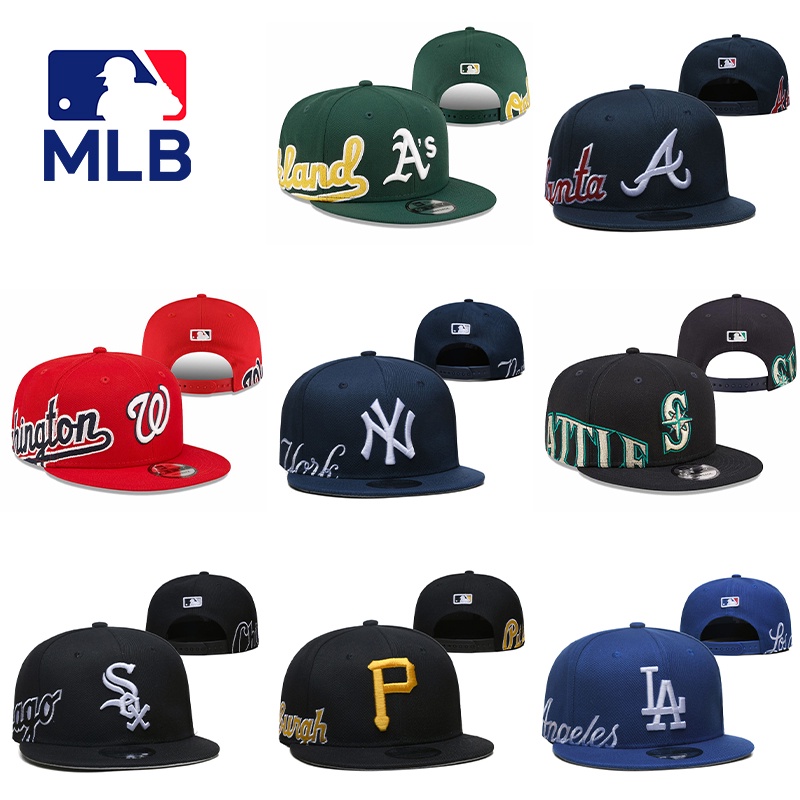 Mũ Lưỡi Trai Thêu Logo MLB 2023