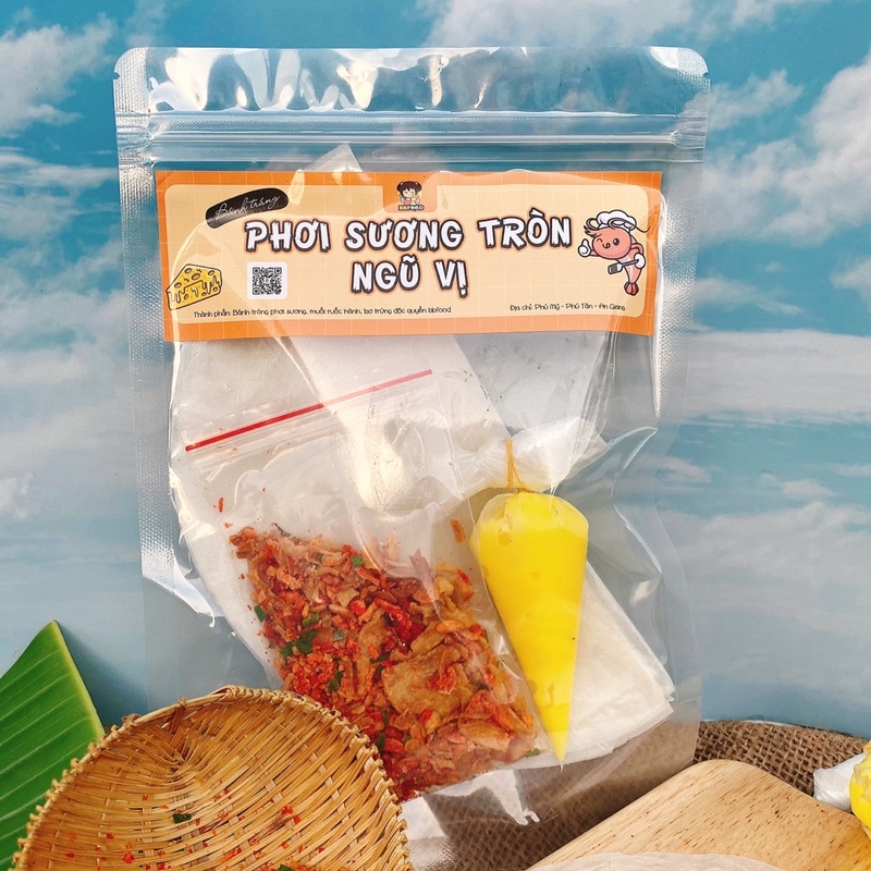 BÁNH TRÁNG PHƠI SƯƠNG NGŨ VỊ