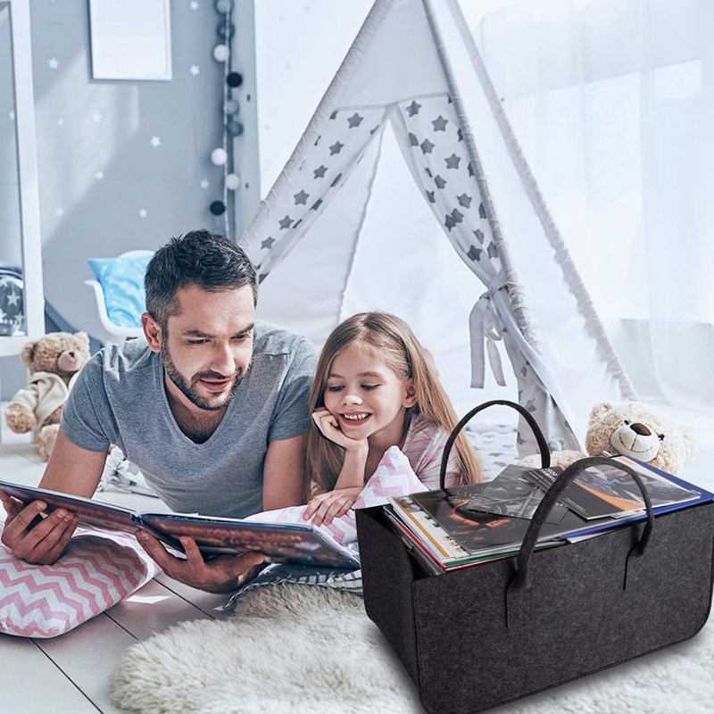 Set 2 Túi Nỉ Đựng Củi / Gỗ / Báo / Củi Kích Thước 50X25X25 cm Tiện Dụng